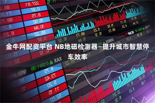金牛网配资平台 NB地磁检测器—提升城市智慧停车效率